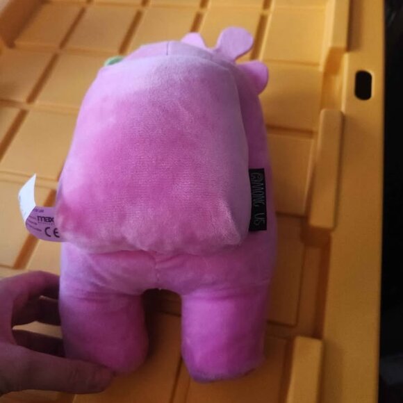 Pink Among Us Plush 12" - Picture 3 of 3